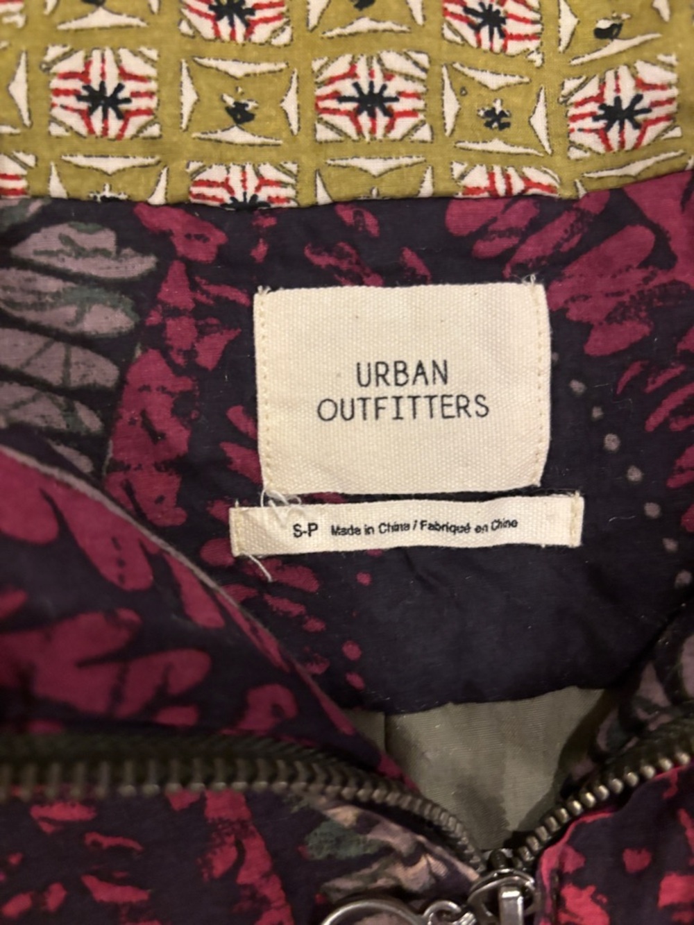 Urban Outfitters Multicolor Patchwork Bomber Jacket - Picture 2 of 5
